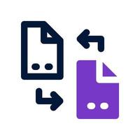 file transfer icon for your website, mobile, presentation, and logo design. vector