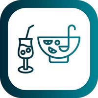 Punch Drink Vector Icon Design