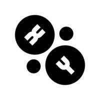 chromosome icon for your website, mobile, presentation, and logo design. vector