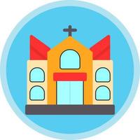 diseño de icono de vector de iglesia