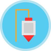 Plumb Bob Vector Icon Design