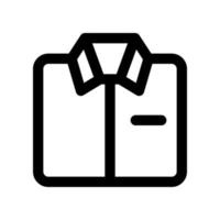 camisa icono para tu sitio web diseño, logo, aplicación, ui vector