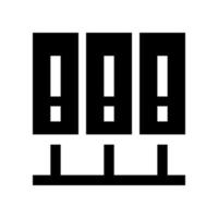 server icon for your website, mobile, presentation, and logo design. vector