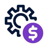 money management icon for your website, mobile, presentation, and logo design. vector