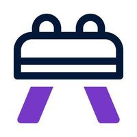 vaulting horse icon for your website, mobile, presentation, and logo design. vector