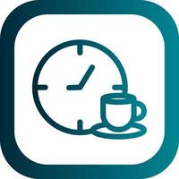 Coffee Break Vector Icon Design