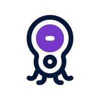 microbe icon for your website, mobile, presentation, and logo design. vector