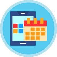 Mobile Application Vector Icon Design