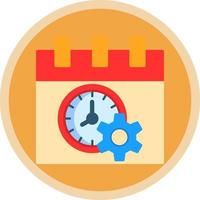 Time Management Vector Icon Design