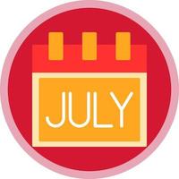 Month Vector Icon Design
