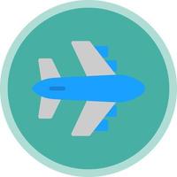 Airplane Vector Icon Design