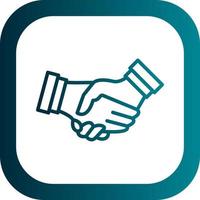 Handshake Vector Icon Design