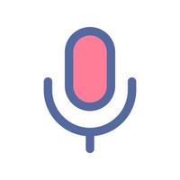microphone icon for your website design, logo, app, UI. vector