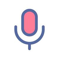 microphone icon for your website design, logo, app, UI. vector