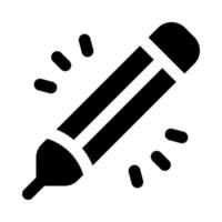 pencil icon for your website, mobile, presentation, and logo design. vector