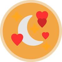 Honeymoon Vector Icon Design