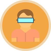 Virtual Reality Vector Icon Design