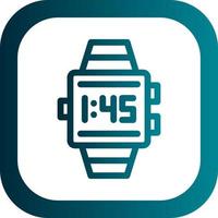 diseño de icono de vector de reloj inteligente