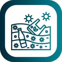 Ocean Waste Vector Icon Design