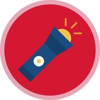 Flashlight Vector Icon Design