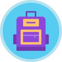 Backpack Vector Icon Design