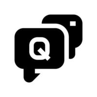 question icon for your website, mobile, presentation, and logo design. vector