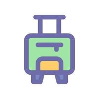 luggage for your website design, logo, app, UI. vector