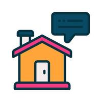 house icon for your website, mobile, presentation, and logo design. vector