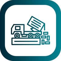 Landfill Vector Icon Design