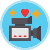 Video Camera Vector Icon Design