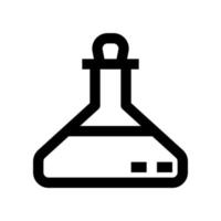 flask icon for your website, mobile, presentation, and logo design. vector