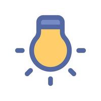 lamp icon for your website design, logo, app, UI. vector