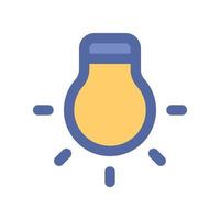 lamp icon for your website design, logo, app, UI. vector