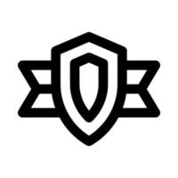 proteger Insignia icono para tu sitio web, móvil, presentación, y logo diseño. vector