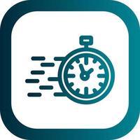 Fast Time Vector Icon Design