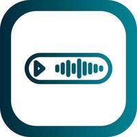 Voice Message Vector Icon Design