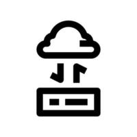 hosting icon for your website, mobile, presentation, and logo design. vector