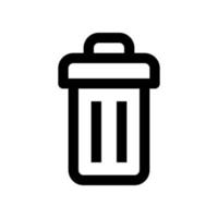 recycle bin icon for your website, mobile, presentation, and logo design. vector