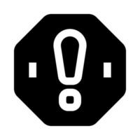 alert icon for your website, mobile, presentation, and logo design. vector