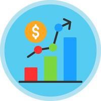 Business Growth Vector Icon Design