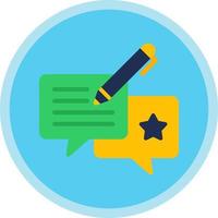 Feedback Vector Icon Design