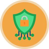 Cyber Security Vector Icon Design