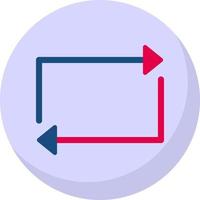 Loop Vector Icon Design