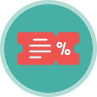 Voucher Vector Icon Design