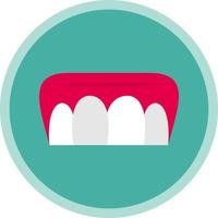 Incisor Vector Icon Design