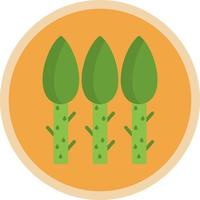 Asparagus Vector Icon Design