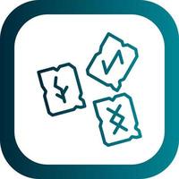 Runes Vector Icon Design