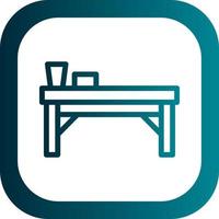 Spa Bed Vector Icon Design
