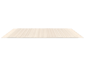 beige tapis isolé sur une transparent Contexte png