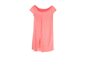 Pink dress isolated on a transparent background png